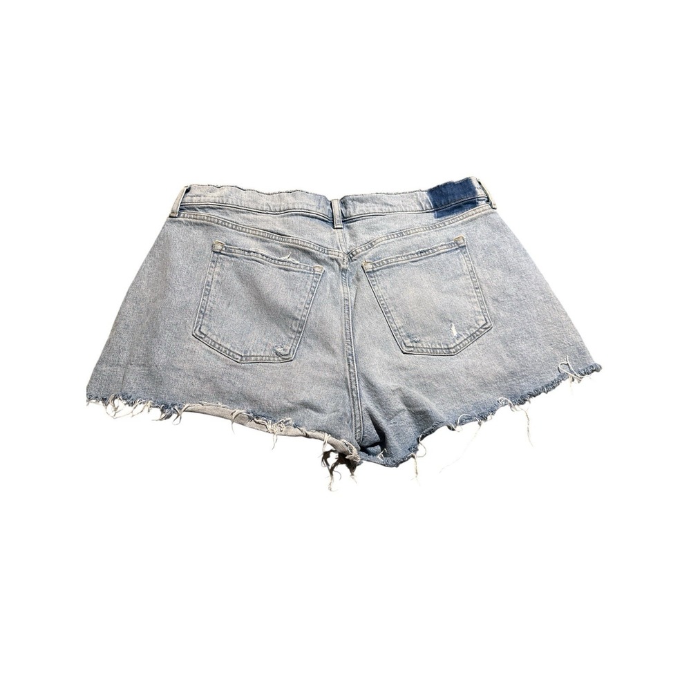 Abercrombie Women's Curve Love Denim Short, Size 34/18 The Mom Short Mid Rise - Picture 2 of 8